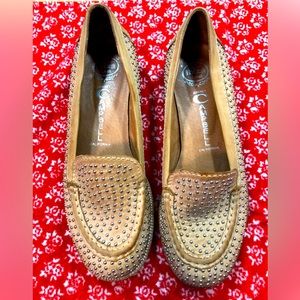 Jeffrey Campbell Ibiza California Tan Flats, Size 7